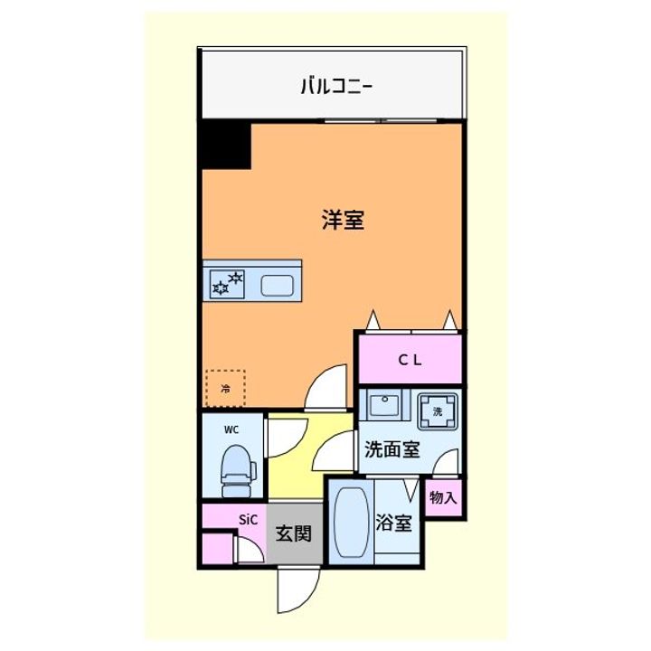 神奈川県横浜市金沢区富岡東2(マンション)の賃貸物件の間取り