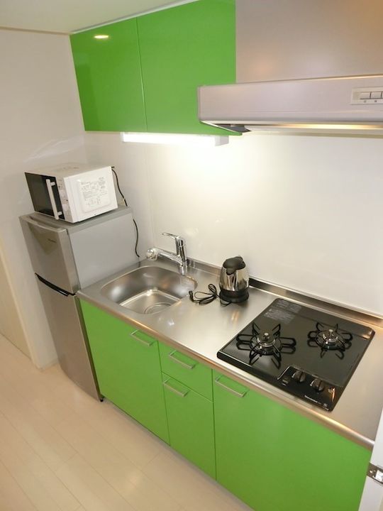 月光東蟹屋のキッチン