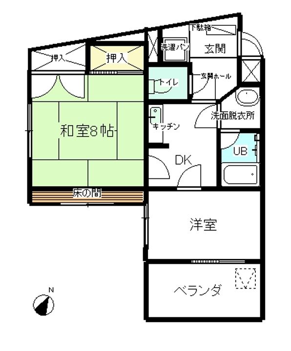 クレール広小路の間取り