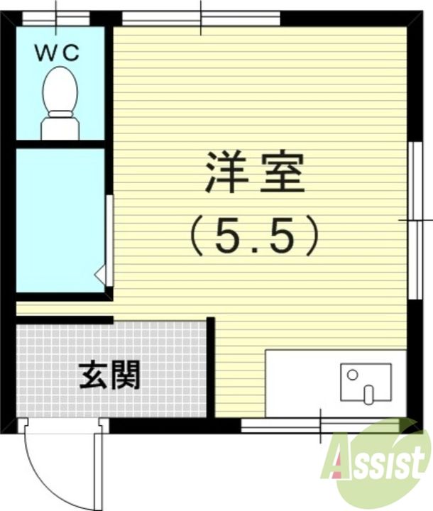 エステート北町の間取り