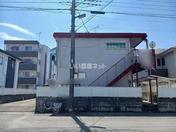 埼玉県熊谷市伊勢町(アパート)の賃貸物件の外観