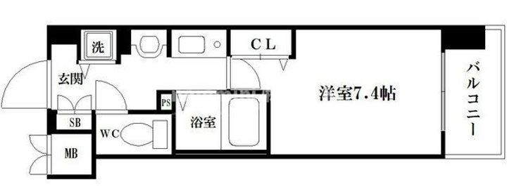 グラン・セレブ本町の間取り