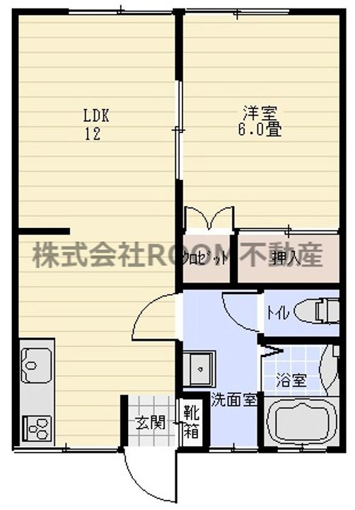 栄コーポの間取り