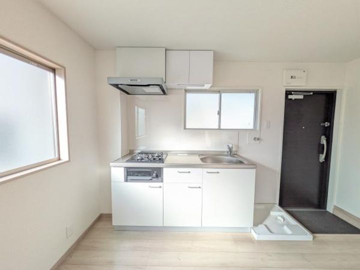 東京都足立区鹿浜3(マンション)の賃貸物件のキッチン