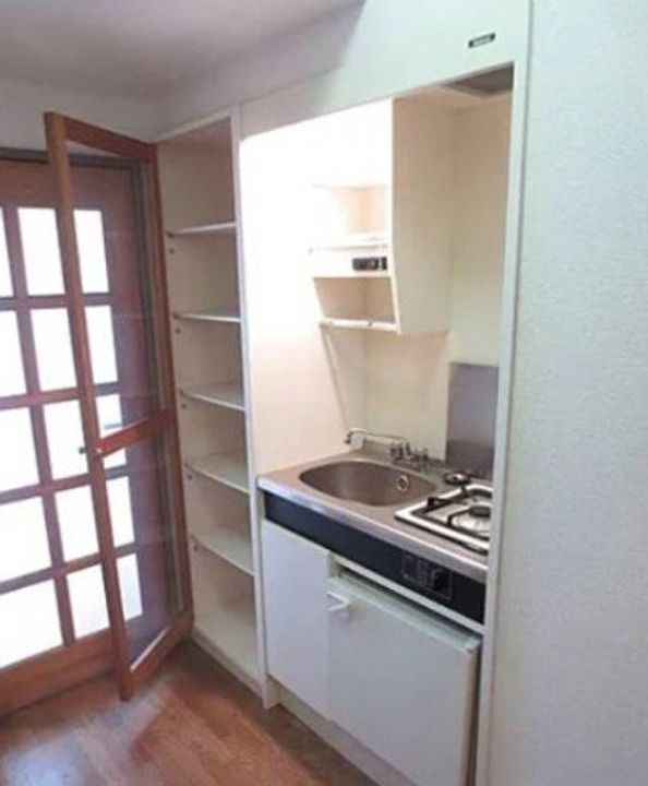 東京都福生市武蔵野台1(アパート)の賃貸物件のキッチン