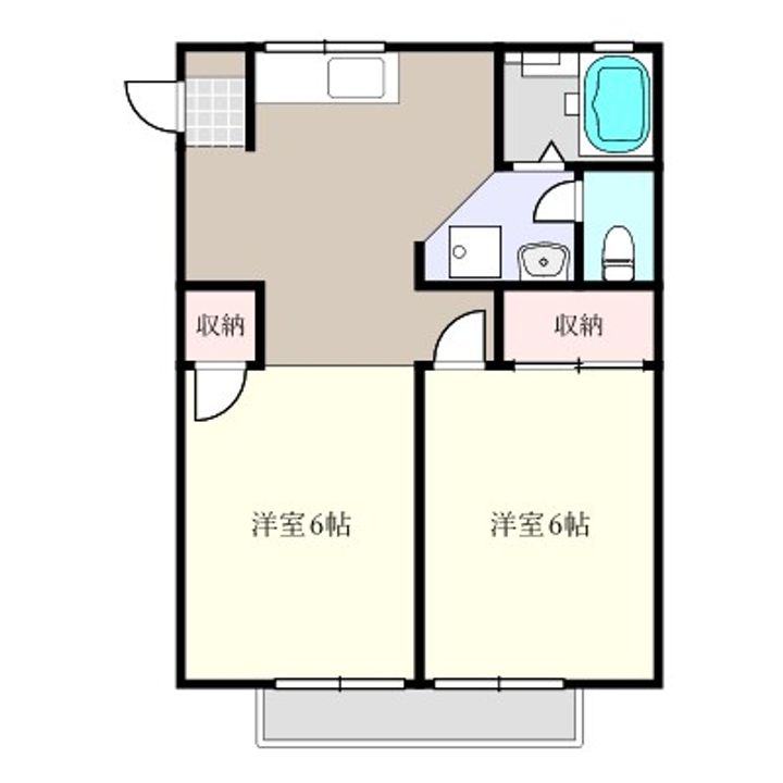 コーポイワミAの間取り