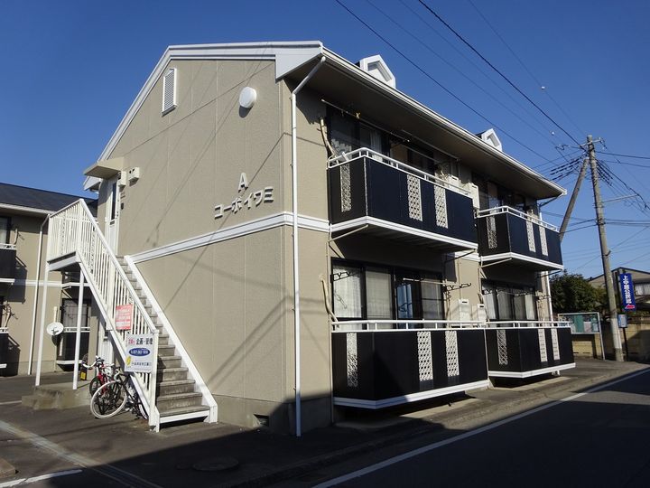 コーポイワミAの外観