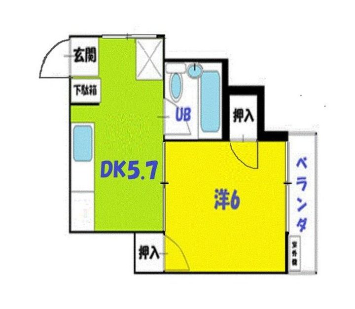 パークサイドハイツの間取り