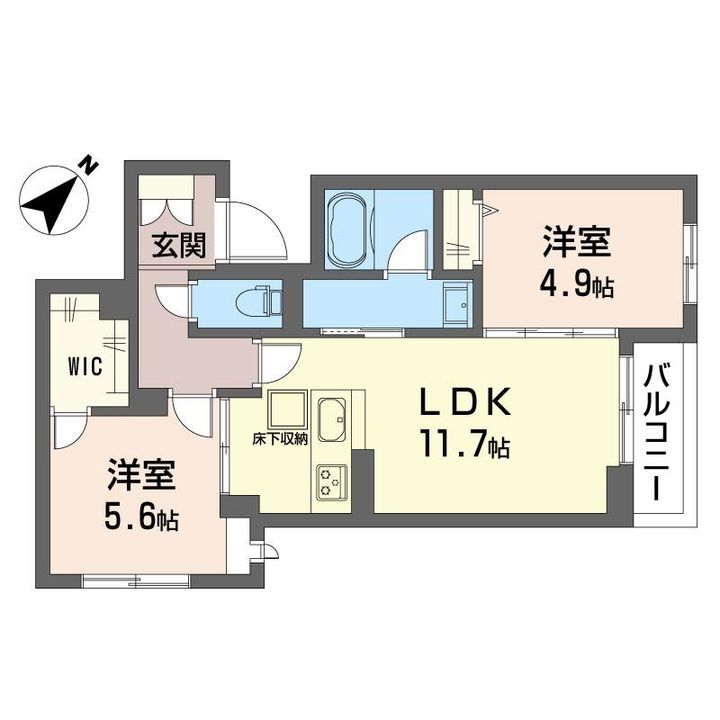 ブリーゼ アイビーの間取り