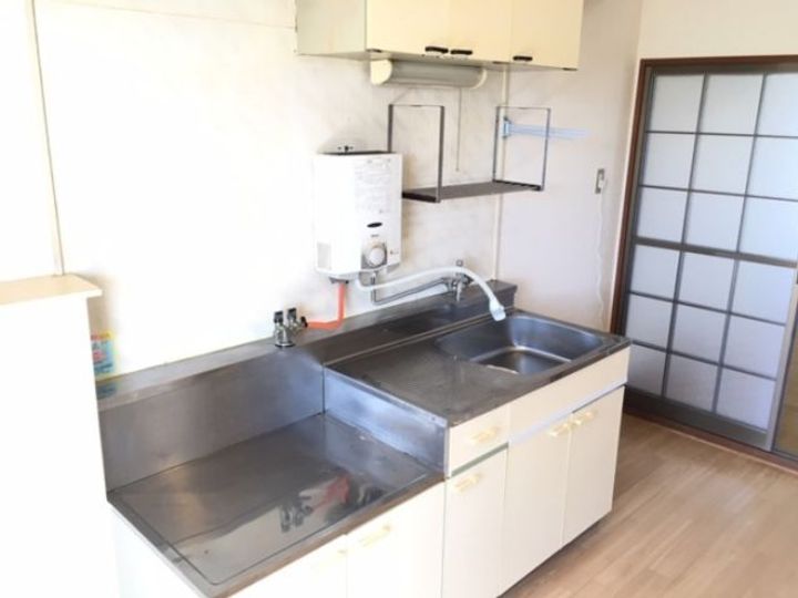 福島県いわき市郷ケ丘1(アパート)の賃貸物件のキッチン