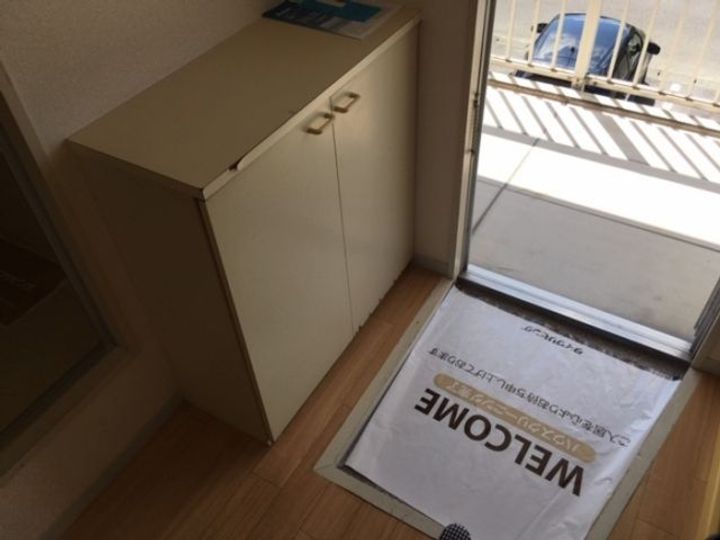 福島県いわき市郷ケ丘1(アパート)の賃貸物件の玄関