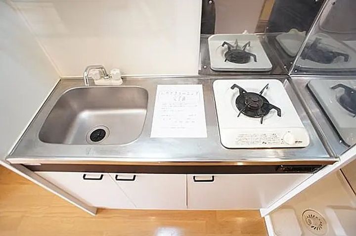 神奈川県伊勢原市桜台1(マンション)の賃貸物件のキッチン