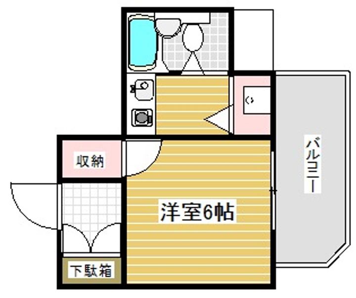 ペイサージュサンコーの間取り