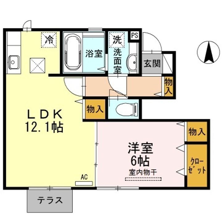 アウグーリオカーサの間取り