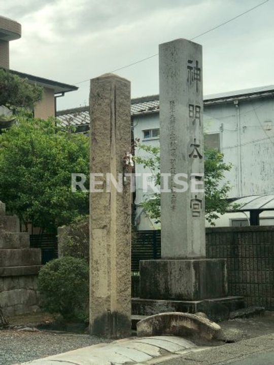 愛知県岩倉市本町神明西(アパート)の賃貸物件の周辺