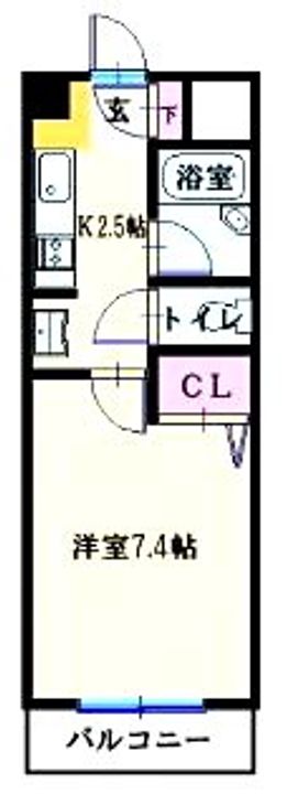 ヒルズ青山の間取り