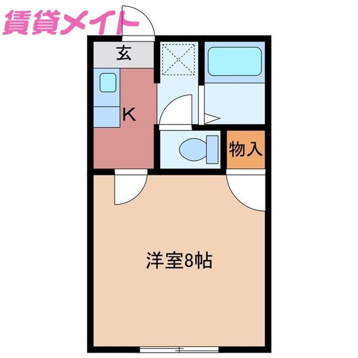 フォレスタ伊勢の間取り