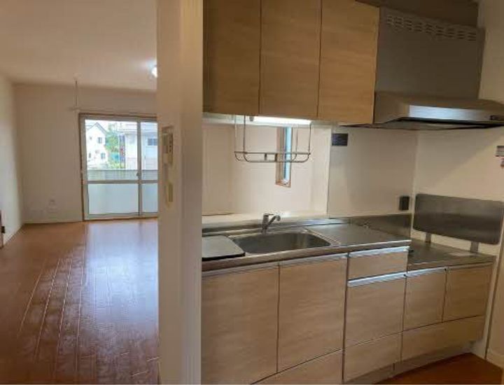 新潟県長岡市長倉3(アパート)の賃貸物件のキッチン