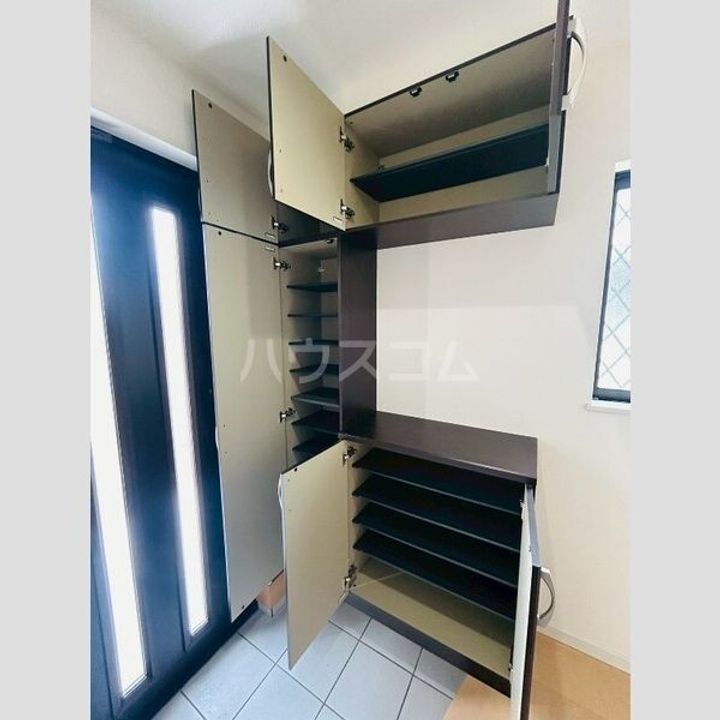 愛知県安城市福釜町砂渡(一戸建)の賃貸物件の玄関