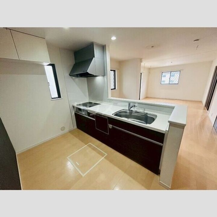 愛知県安城市福釜町砂渡(一戸建)の賃貸物件のキッチン