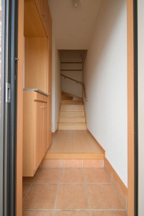 広島県山県郡北広島町古保利(アパート)の賃貸物件の玄関