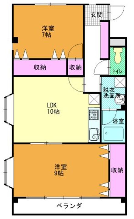 エルムコバヤシの間取り