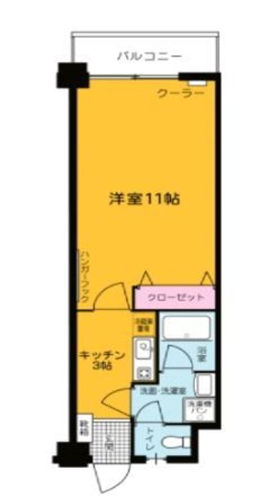 タカダ新都心マンションの間取り