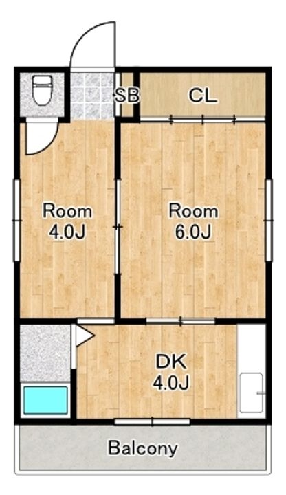 はづきマンションの間取り