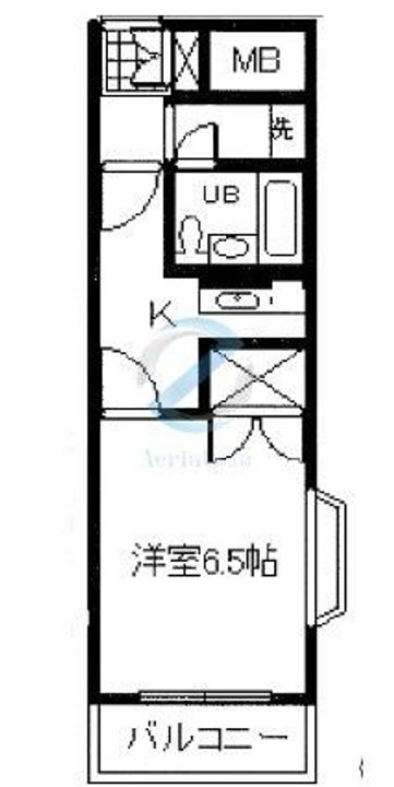 東京都江戸川区東葛西6(マンション)の賃貸物件の間取り