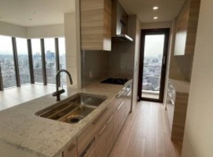 東京都新宿区西新宿5(マンション)の賃貸物件のキッチン