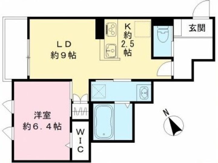 ユアメゾン ファーストの間取り