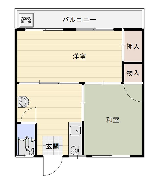 さくら荘の間取り