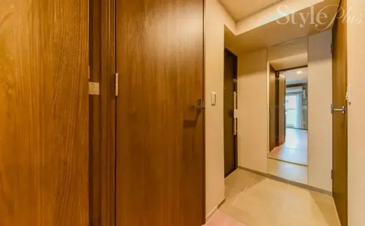 Brillia名駅二丁目の玄関