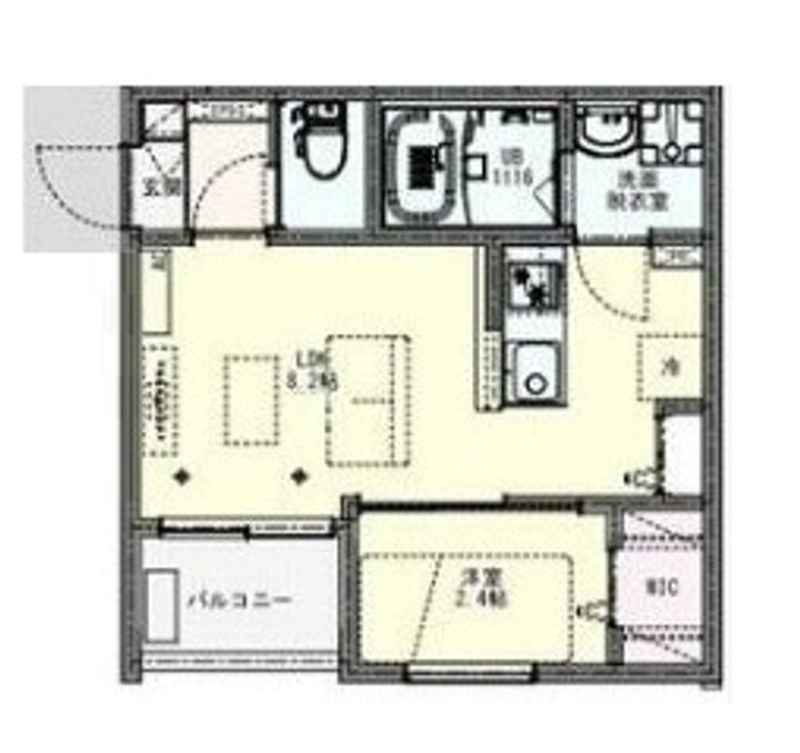KEIAI RESIDENCE 青井の間取り