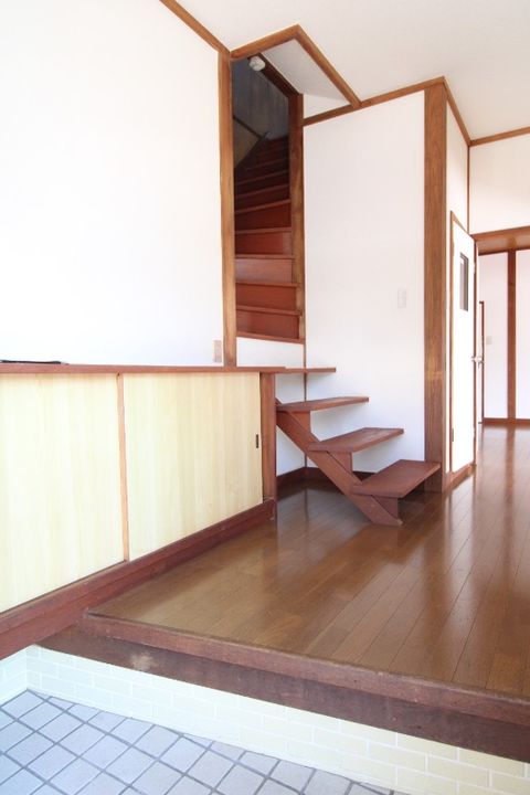 鹿児島県姶良市加治木町反土(一戸建)の賃貸物件の玄関