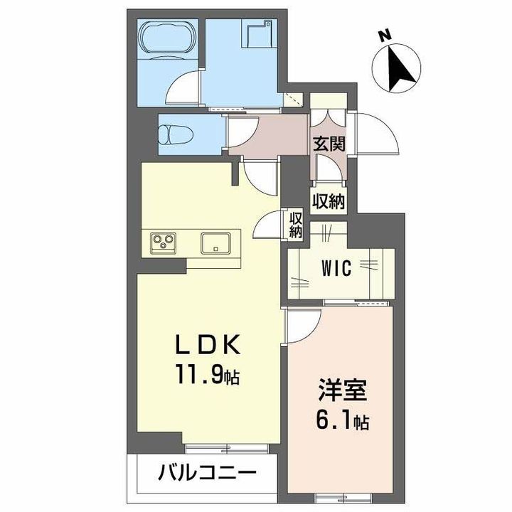 Forena 西町の間取り