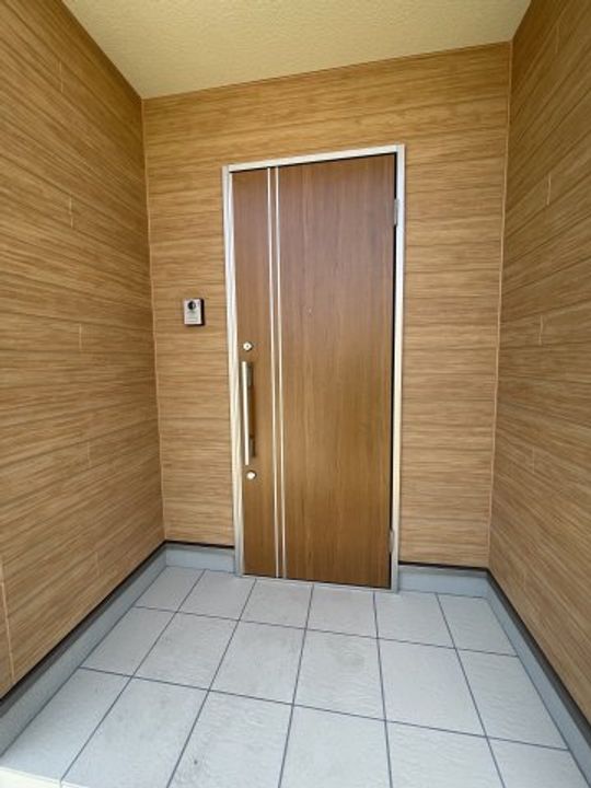 埼玉県深谷市栄町(一戸建)の賃貸物件の玄関