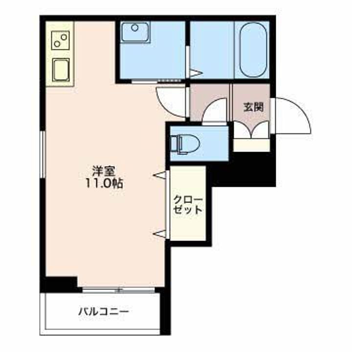 アリビオ今朝白の間取り