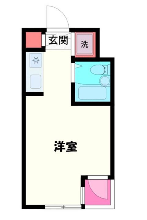 スカイコート西谷の間取り