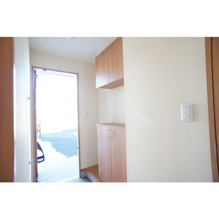 シャーメゾンやまとの玄関