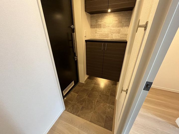 ベレオ二軒茶屋の玄関