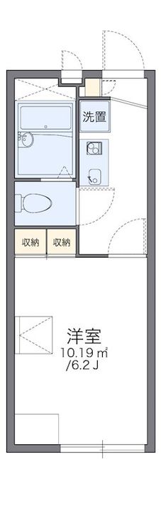 東京都あきる野市野辺(アパート)の賃貸物件の間取り