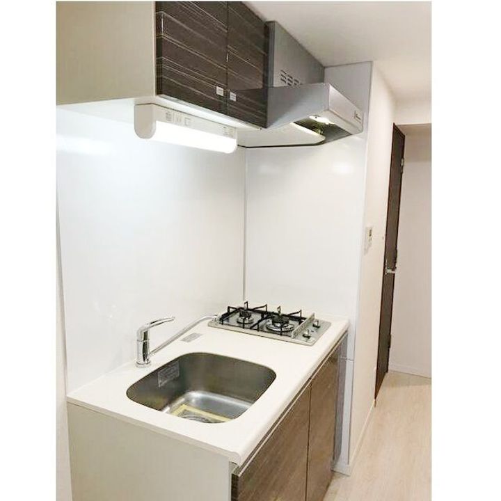 東京都新宿区河田町(マンション)の賃貸物件のキッチン