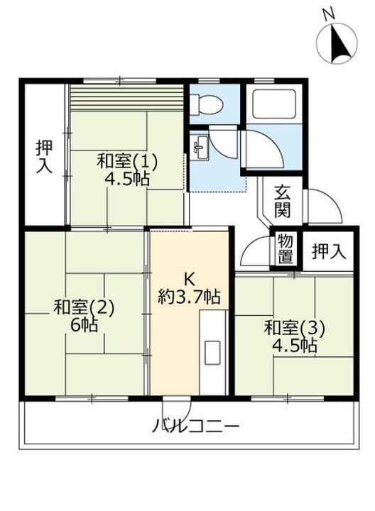 URひよどり台の間取り