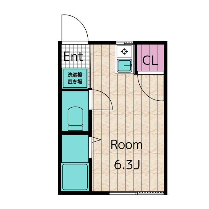 コスモエイトの間取り