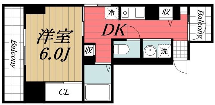 千葉県市原市五井中央西1(マンション)の賃貸物件の間取り