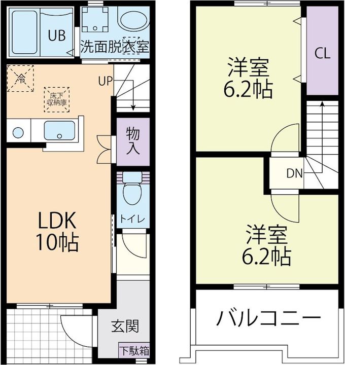 Sunny Residence (サニーレジデンス)  Aの間取り