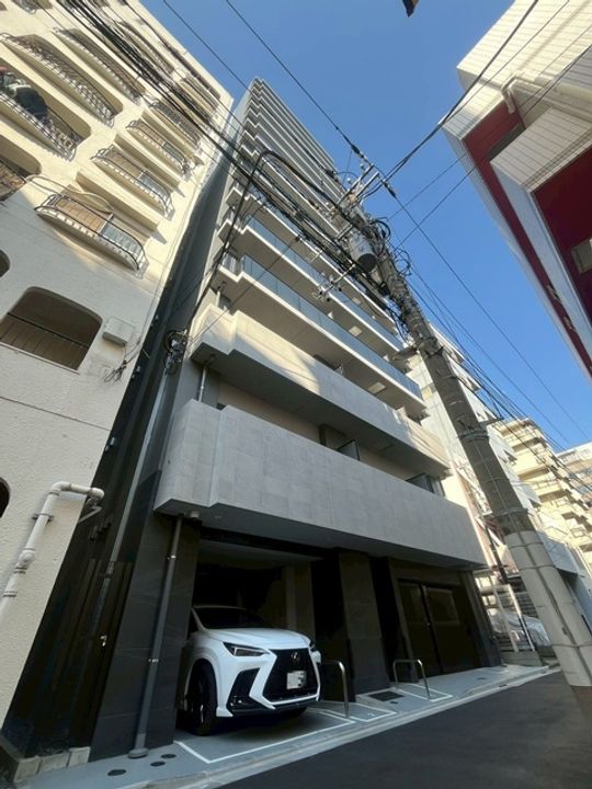 クレストコート門前仲町の外観