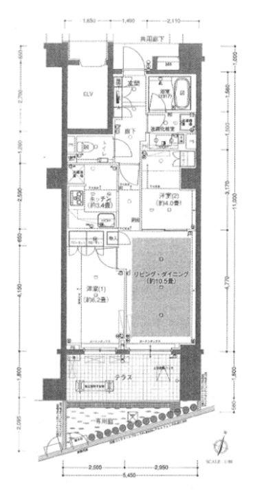 パークハウス練馬春日町の間取り