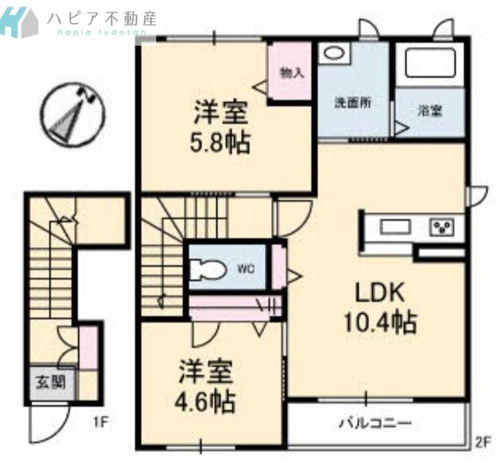グランクレストARの間取り